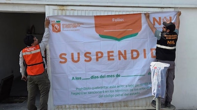 Suspenden funeraria en Nuevo León