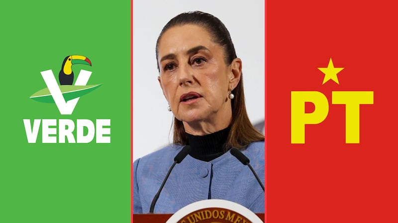 “Sólo son diferencias”: Sheinbaum defiende alianza de Morena con el PVEM y el PT