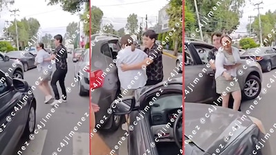VIDEO: “¡Me vale!” Mujer poncha llanta de automovilista tras conflicto vial en Tlalpan