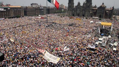 Así fue llamada la marcha y posterior mítin contra el desafuero de López Obrador