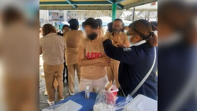 En el Centro Varonil de Seguridad Penitenciaria han aplicado 150 dosis