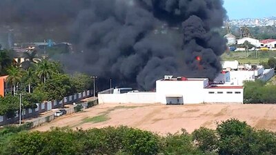 Las autoridades están avisando a los ciudadanos que no circulen por la zona