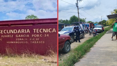 Alumno apuñala a maestro en secundaria de Tabasco