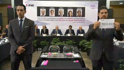 La única mujer en la contienda presidencial abrirá el segundo debate