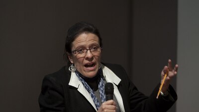 La abogada fue acusada en la conferencia matutina de defender a asesinos confesos de Acteal