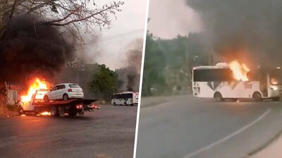 En Tabasco detuvieron a presuntos delincuentes y en respuesta hubo actos de terror