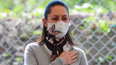 La jefa de Gobierno volvió a ironizar sobre el campamento que FRENAAA mantiene en el Zócalo