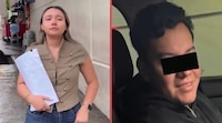 Ximena Monroy denuncia que su expareja la estranguló; juez lo deja libre tras reclasificar el delito