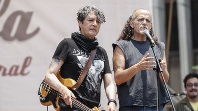 Armando Vega Gil (izquierda) junto a Francisco Barrios de Botellita de Jeréz
