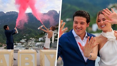 El gobernador reveló el sexo del bebé vía redes sociales