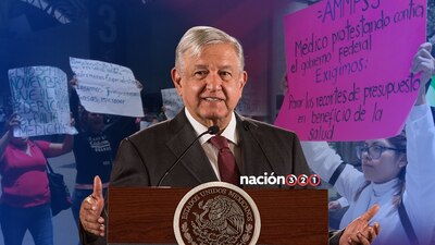 El gobierno de AMLO ha tenido que enfrentarse a desabastos y hasta paros de médicos