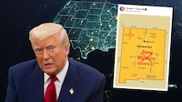 Trump sugiere cambiar el nombre de Nuevo México a Nuevo América