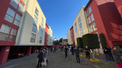 Algunos vecinos decidieron abandonar sus hogares como medida de protección