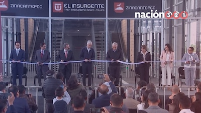 Inauguran el primer tramo del Tren Interurbano México-Toluca