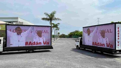 Usuarios de redes sociales reportaron que vieron la misma propaganda en Guerrero.