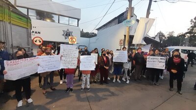 Familiares y vecinos se manifestaron por el caso