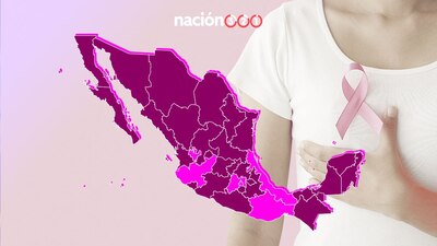 Estos son los estados con mayor diagnóstico de tumores malignos de mamá