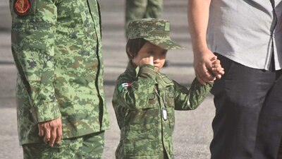 Luis Alberto, de cuatro años de edad, fue seleccionado por redes sociales