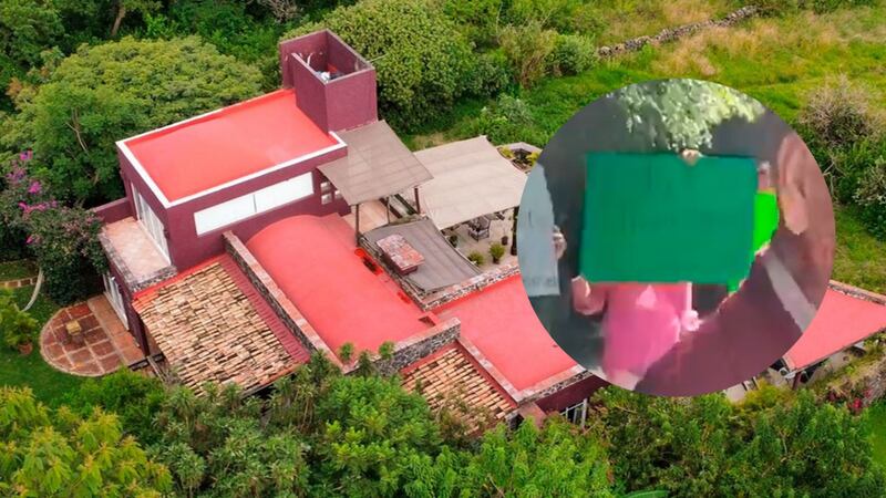 Presuntos comuneros se manifiestan afuera de casa de Noroña en Tepoztlán; acusan irregularidades