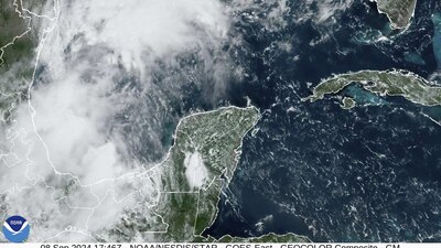 Podría convertirse en huracán, por ello Tamaulipas y Texas mantienen alerta