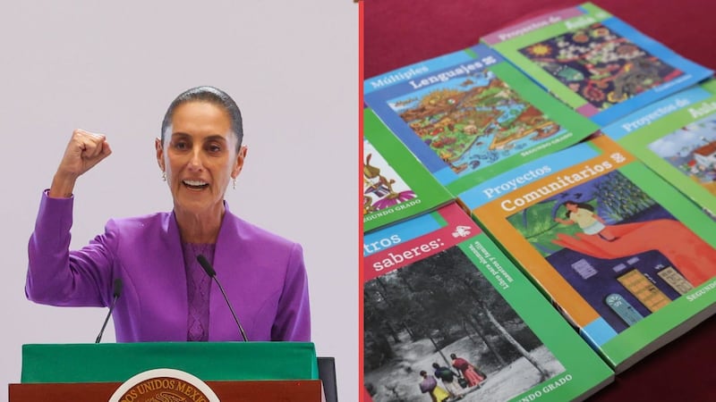 Sheinbaum anuncia regreso de libros de matemáticas, lectoescritura e historia de México