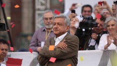 La última vez que el titular del Ejecutivo dio un informe desde el Zócalo fue en diciembre de 2019