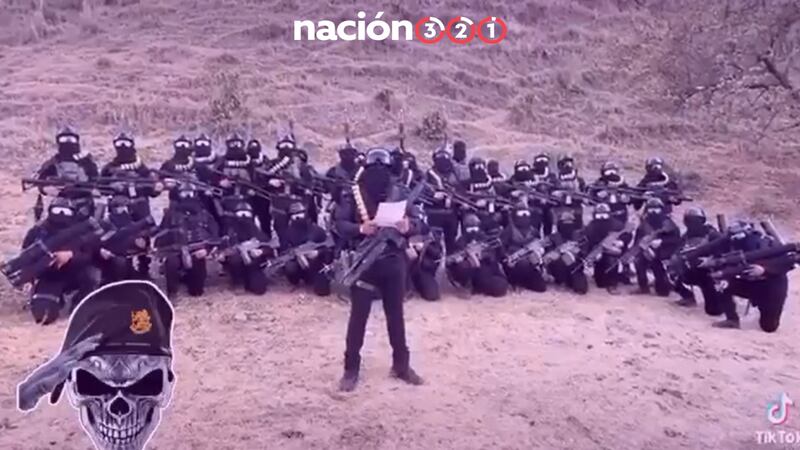 Circula video de supuestos integrantes del CJNG deslindándose del campo de exterminio en Teuchitlán