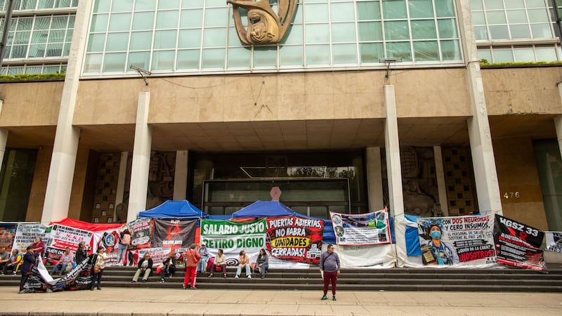 Segunda Mega Marcha de trabajadores del IMSS: ¿qué calles son afectadas en la CDMX?