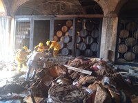 Sigue desastre en José Cuervo; suben a 6 los muertos y hay nuevo incendio