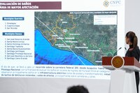 Huracán ‘Erick’ afectó el servicio eléctrico de más de 276 mil usuarios: Protección Civil