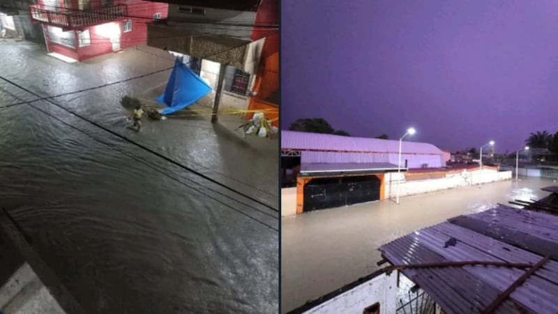 Tras 1 mes, Poza Rica se vuelve a inundar con la llegada del Frente Frío 16