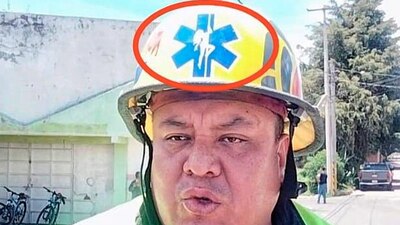 Así luce el casco modificado