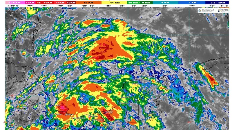 Se forma Depresión Tropical Dos en el Golfo de México con riesgo a que evolucione a Huracán ‘Barry’