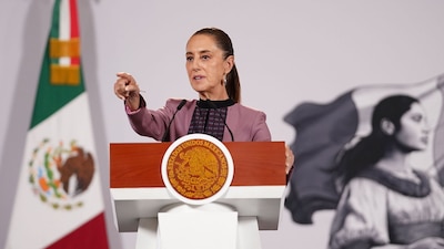 CIUDAD DE MÉXICO, 29SEPTIEMBRE2026.- Claudia Sheinbaum Pardo, presidenta de México, encabezó la conferencia Mañanera del Pueblo en la que se informe sobre los avances del sector salud.
FOTO: GALO CAÑAS/CUARTOSCURO.CO