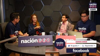 Susana Ochoa y Pedro Kumamoto en #Nación321EnVivo