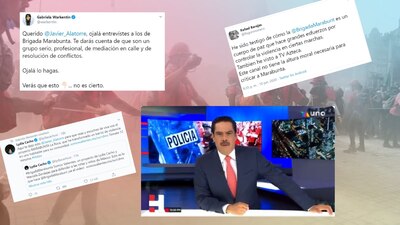 Javier Alatorre fue duramente criticado por un reportaje sobre la Brigada Marabunta