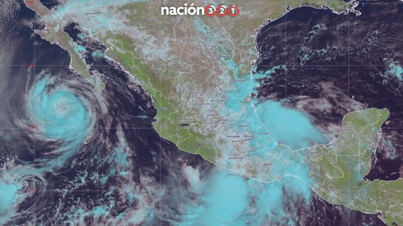 ‘Priscilla’ se degrada Tormenta Tropical; seguirá generando fuertes lluvias