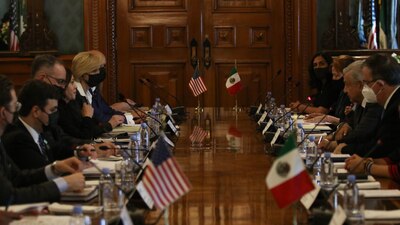 De acuerdo con Marcelo Ebrard, el TMEC y el combate a la pandemia por coronavirus fueron centrales