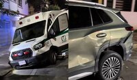 VIDEO: Revelan daños materiales provocados por el conductor ebrio de una ambulancia del IMSS