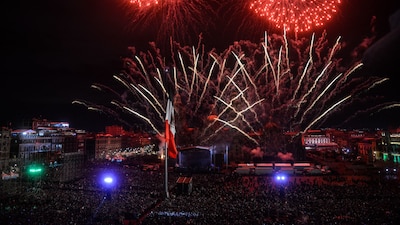 Se espera que a las 11 de la noche el Presidente dé el Grito de Independencia
