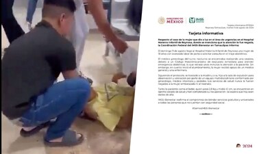 Explicó que la mujer sí recibió atención y siguen atendidos por la dependencia
