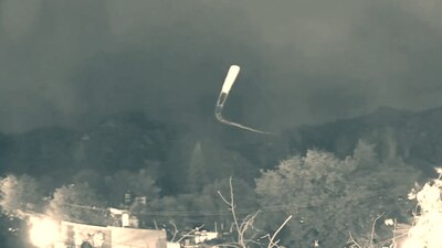 En redes sociales ha circulado el video del supuesto objeto