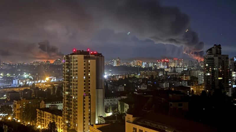 Rusia ataca Kiev: el mayor bombardeo de misiles y drones desde el inicio de la guerra en Ucrania