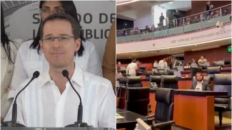 “Salieron como cobardes”: Anaya critica a Morena por abandonar el Senado por caso Teuchitlán