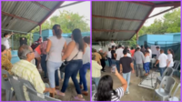 Morenistas se garran a golpes tras acusarse de fraude en renovación de comités en Tabasco