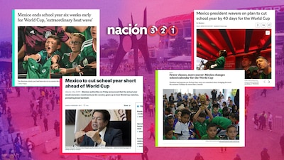 Las publicaciones ponen en juicio la decisión del país por recortar el ciclo escolar, en un marco en el que México presenta rezago educativo