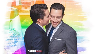 Esta pareja se casó en noviembre de 2018 en Nueva York