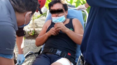 Taxista herido por el ataque cerca del parque Xplor