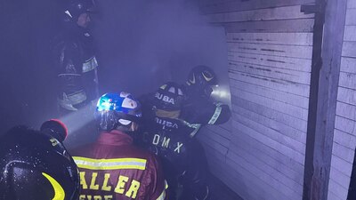 El incendio ocurrió alrededor de las 17: 00 horas de este jueves