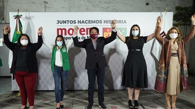 El PVEM se unió a la nueva primera fuerza partidista del país